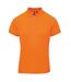 Premier Womens/Ladies Coolchecker Pique Polo Shirt (Neon Orange) - UTPC5614