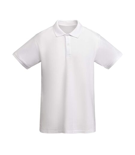 Polo Prince Homme Blanc Roly Eco