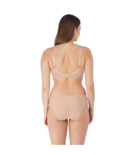Womens/ladies Geometric Lace Briefs Natural Beige Fantasie