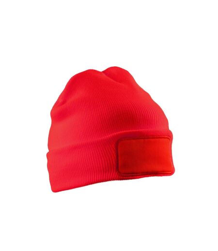 Bonnet Adulte Rouge Result Genuine Recycled