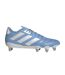 Mens Elite Soft Ground Rugby Boots Blue White Gold Adidas-1