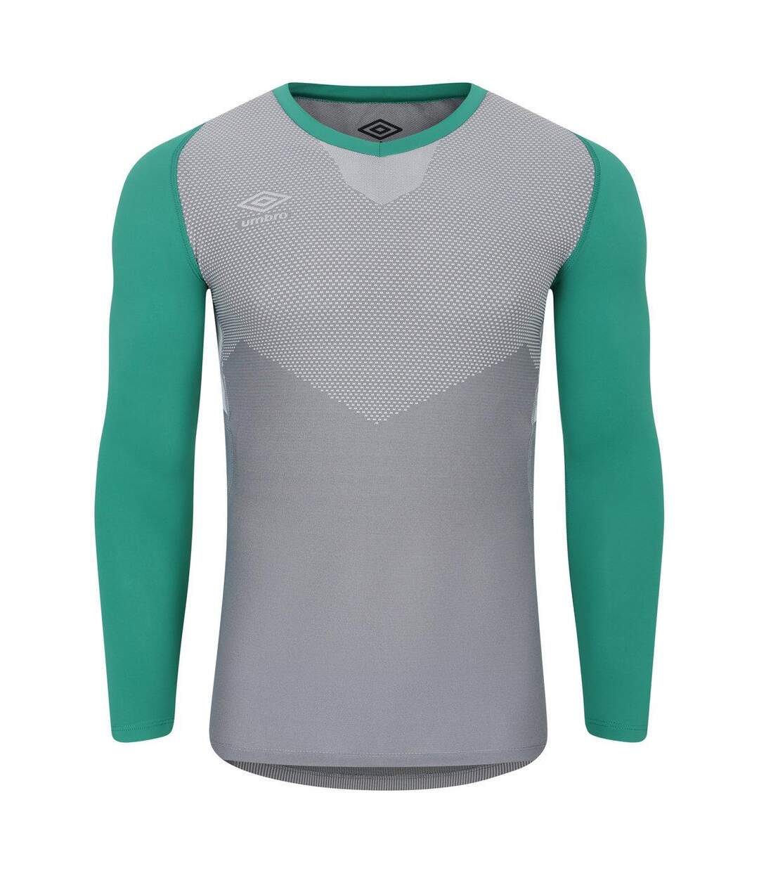 Umbro - Haut thermique PRO - Homme (Vert / Gris) - UTUO2151-1