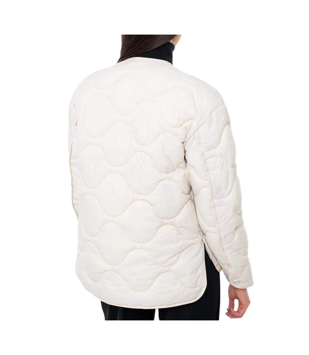 Veste matelassée beige femme calvin klein jeans insulated-2