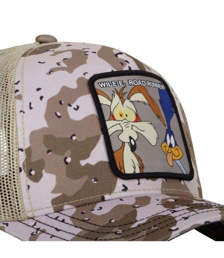 Casquette homme trucker camouflage Looney Tunes Bip Bip Coyote Capslab