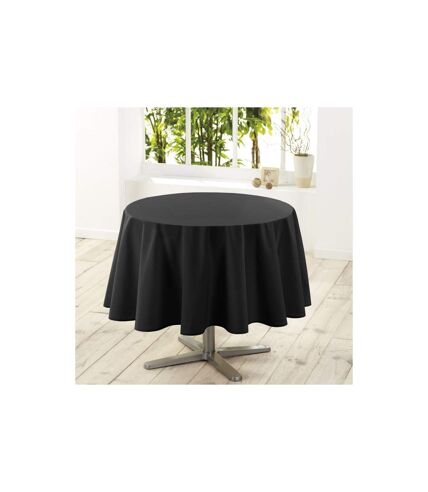 Nappe Ronde Antitache Essentiel 180cm Noir