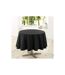 Nappe Ronde Antitache Essentiel 180cm Noir