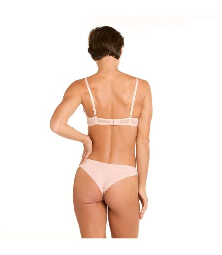 Soutien-gorge ampliforme coque moulée orange Masque