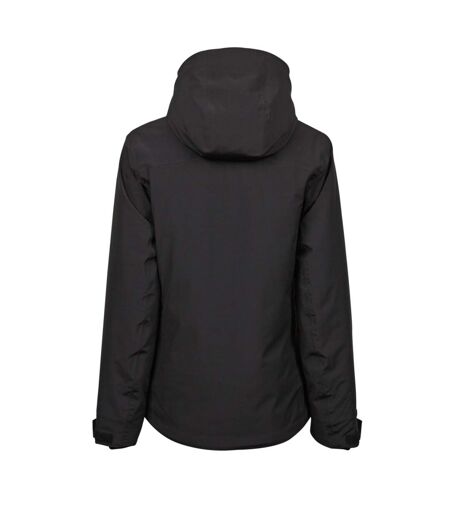 Womens/ladies All Weather Jacket Black Tee Jays