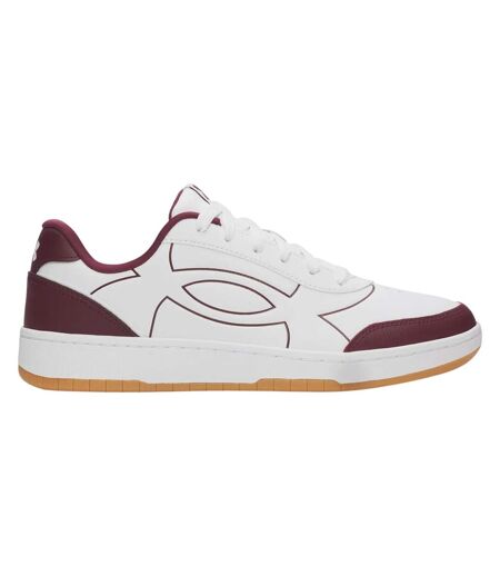 Baskets Tempo Homme Blanc Bordeaux Foncé Under Armour