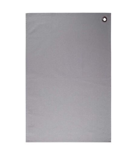 Lot de 2 Torchons de Cuisine Coton 70cm Gris Clair