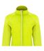 Womens/ladies Glasgow Packaway Slim Windbreaker Fluro Yellow Roly-2
