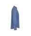 Mens Denim Slim Shirt Blue Cottover-4