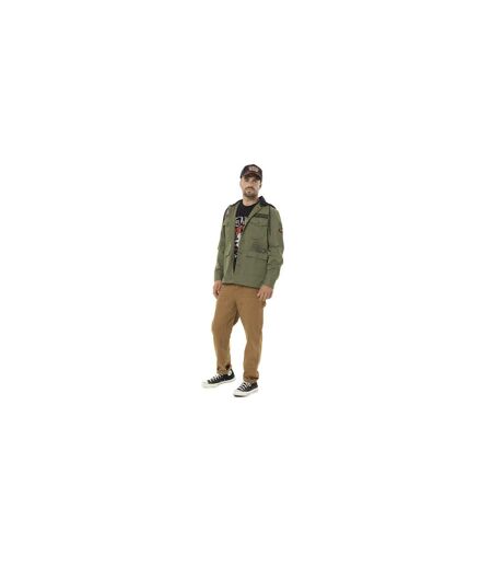 Veste militaire homme en molton et capuche détachable Revolt Vondutch