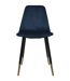 Lot de 4 Chaises design velours Tyka-2