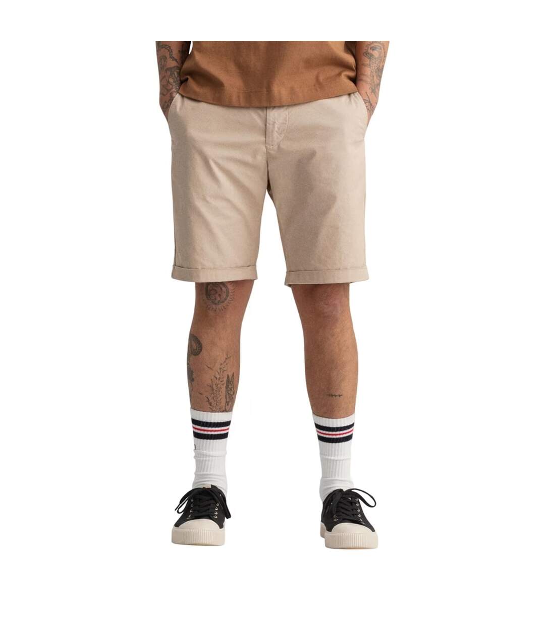 Short À Poches Homme Beige Gant-4