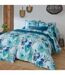 Housse de couette percale de coton MOOREA PACIFIC bleu cobalt-2