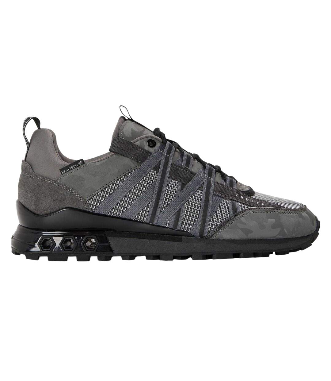 Mens Fearia Hex-tech Trainers Grey Black Cruyff-1