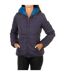 Padded jacket with hooded collar 2BQ7530T7 women