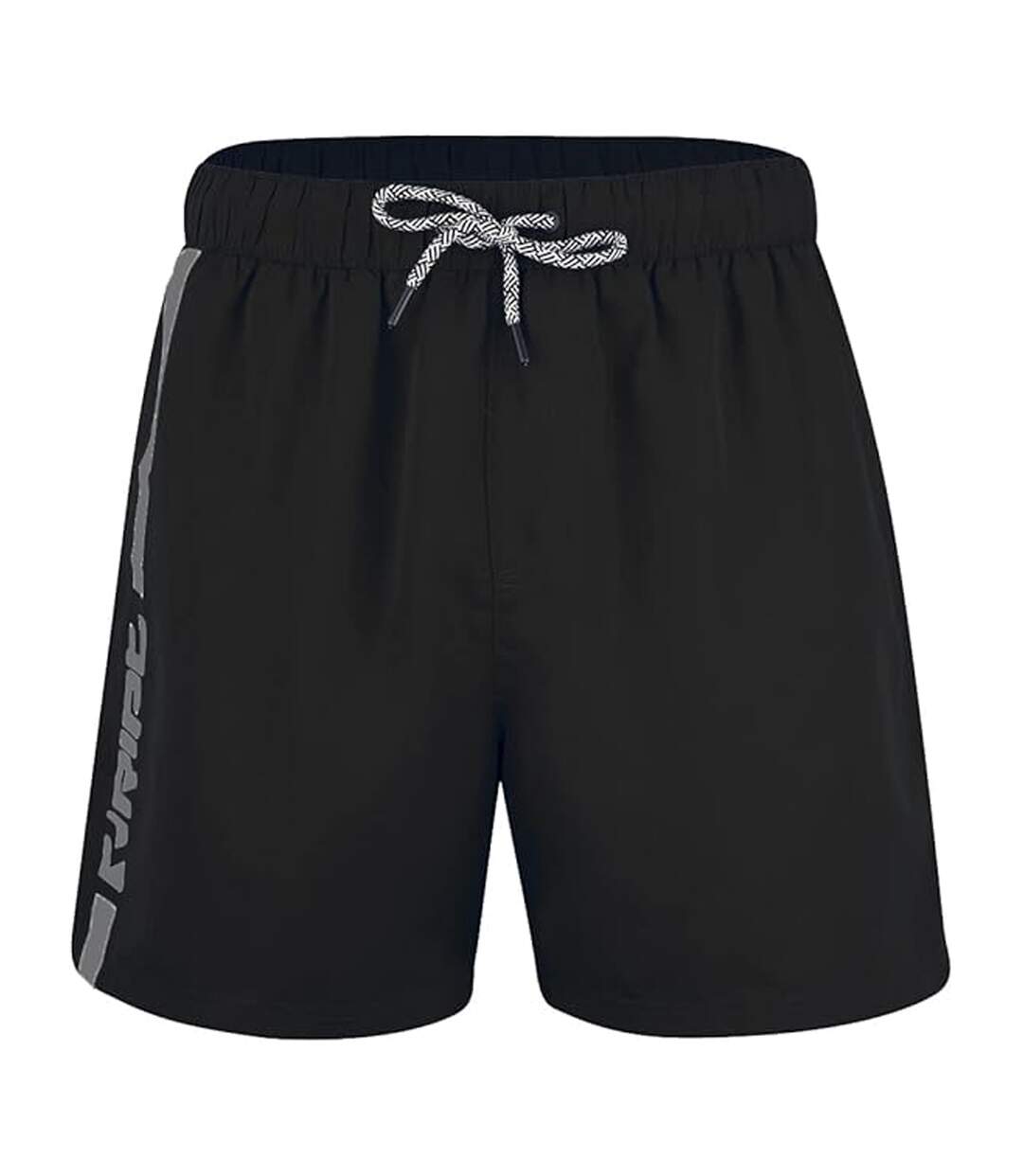 Mens Swim Shorts Black Grey RIPT Essentials-1