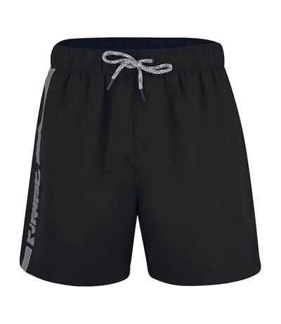 Mens Swim Shorts Black Grey RIPT Essentials