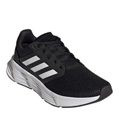 Chaussures Course À Pied Galaxy Femme Noir Blanc Adidas