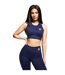 Brassière essentials femme bleu SikSilk-1
