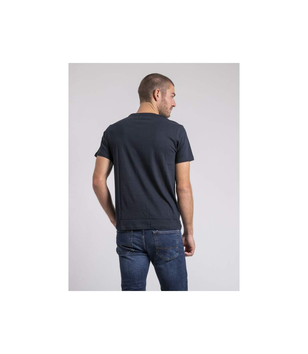 T-shirt col rond pur coton JIMOSCAR-2
