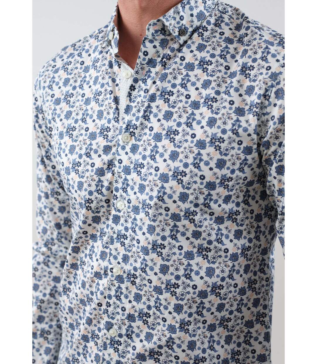 Chemise à motif floral pour homme COLMA