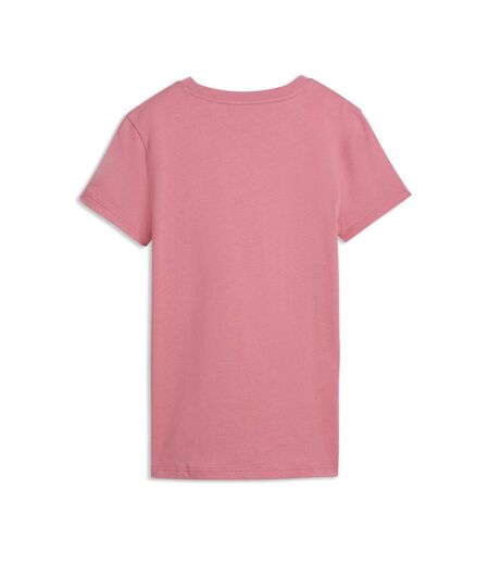T-Shirt rose femme puma metalli