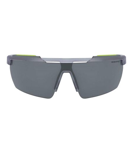 Lunettes De Soleil Sport Motif/style Portefeuille Elite Taille Unique Gris Blanc Argenté Nike