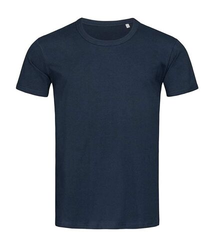 T-shirt col rond stars ben homme bleu marine Stedman