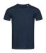 T-shirt col rond stars ben homme bleu marine Stedman