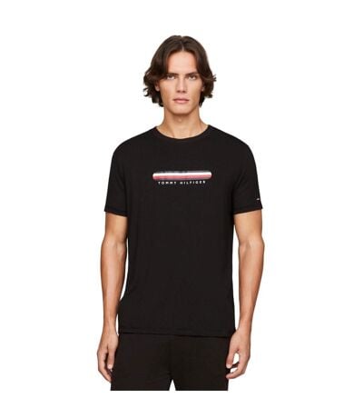 T-shirt Style Logo Lounge Homme Noir Tommy Hilfiger