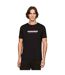 T-shirt Style Logo Lounge Homme Noir Tommy Hilfiger-1