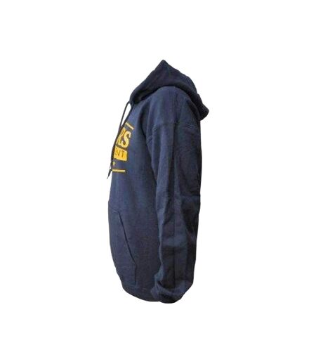 Sweat À Capuche Motif/style Logo Homme Bleu Marine Masters