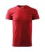 Unisex Adult New Heavyweight T-shirt Red Adler-1