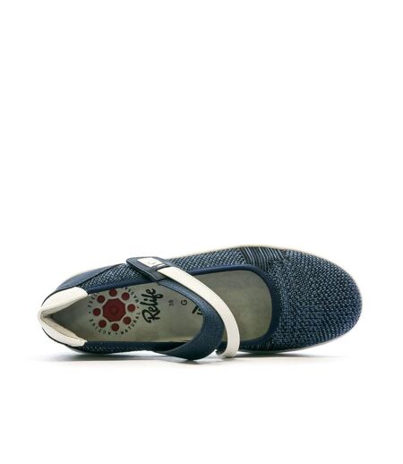 Chaussures de ville marine femme relife haol