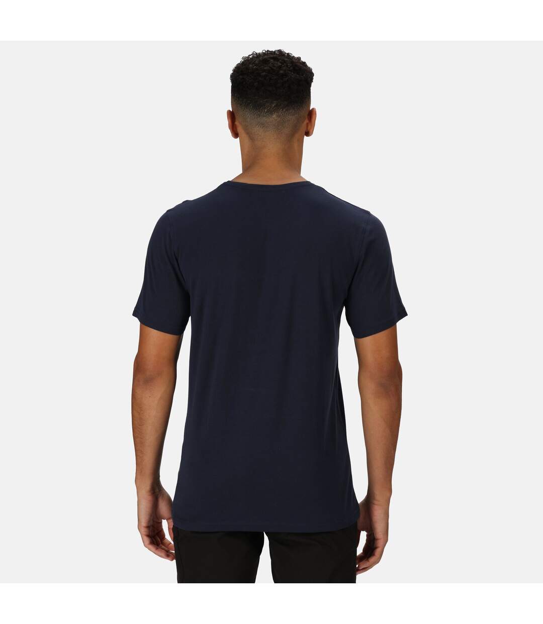 T-shirt de sport tait homme bleu marine Regatta-3