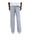 Mens Bill Stripe Wide Leg Joggers Grey Melange Jack And Jones-2