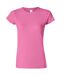 Gildan - T-shirt à manches courtes - Femmes (Rose) - UTBC486