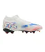 Womens/ladies Future 8 Match Synthetic Artificial Ground Football Boots White Black Red Puma-1