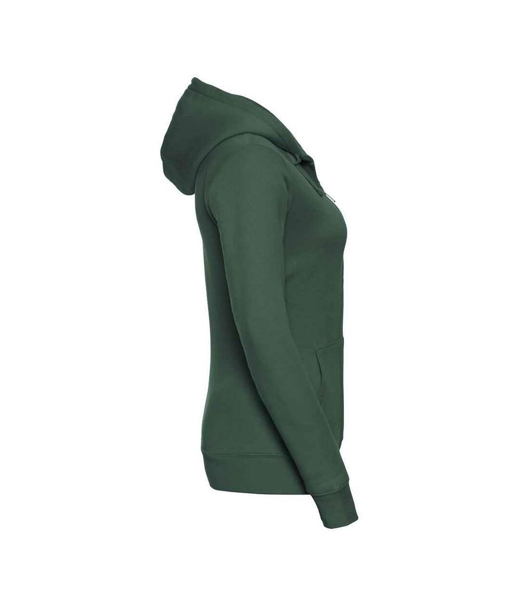Veste À Capuche Authentic Femme Vert Bouteille Russell-3