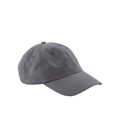 Beechfield Natural Cotton Panelled Baseball Cap (Graphite) - UTBC5194