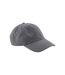 Casquette de baseball gris foncé Beechfield