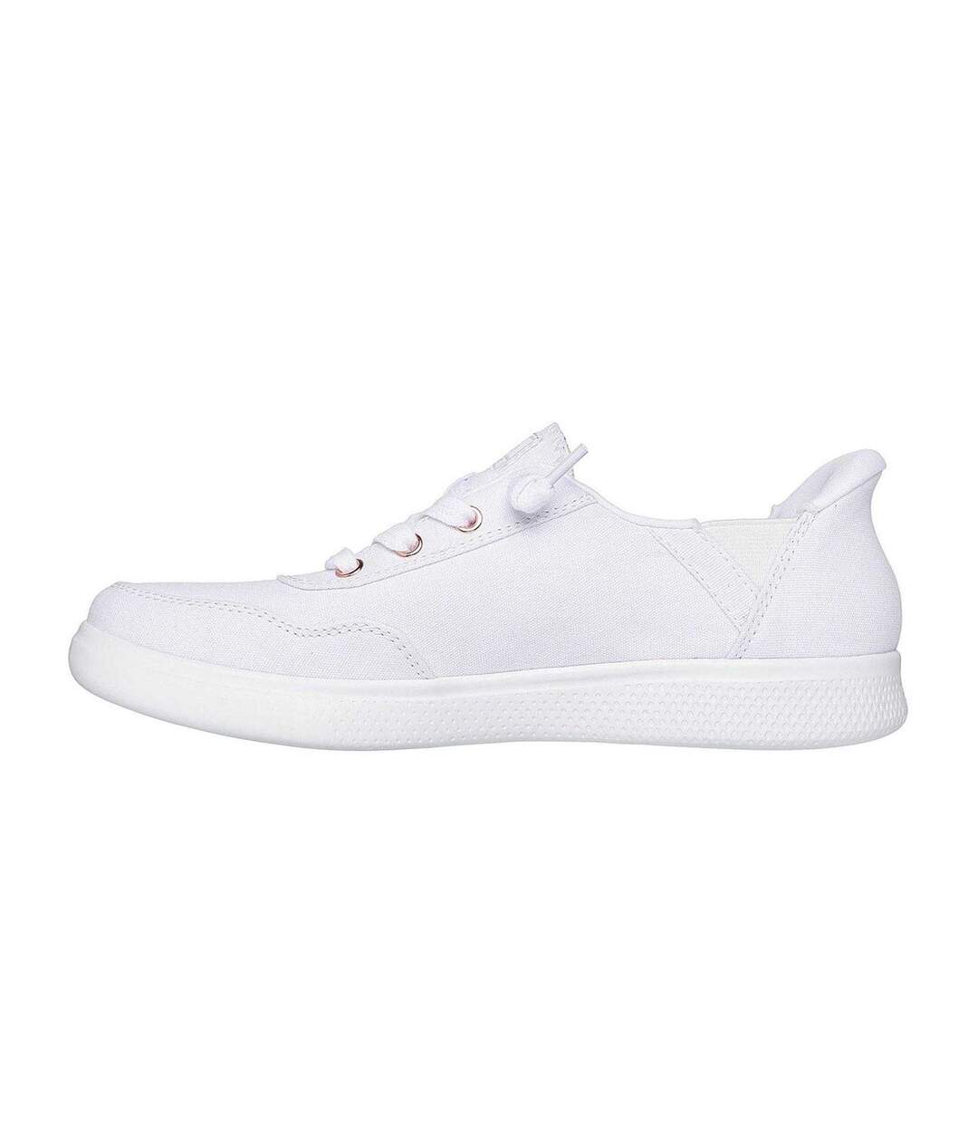Baskets Bobs Femme Blanc Skechers-2