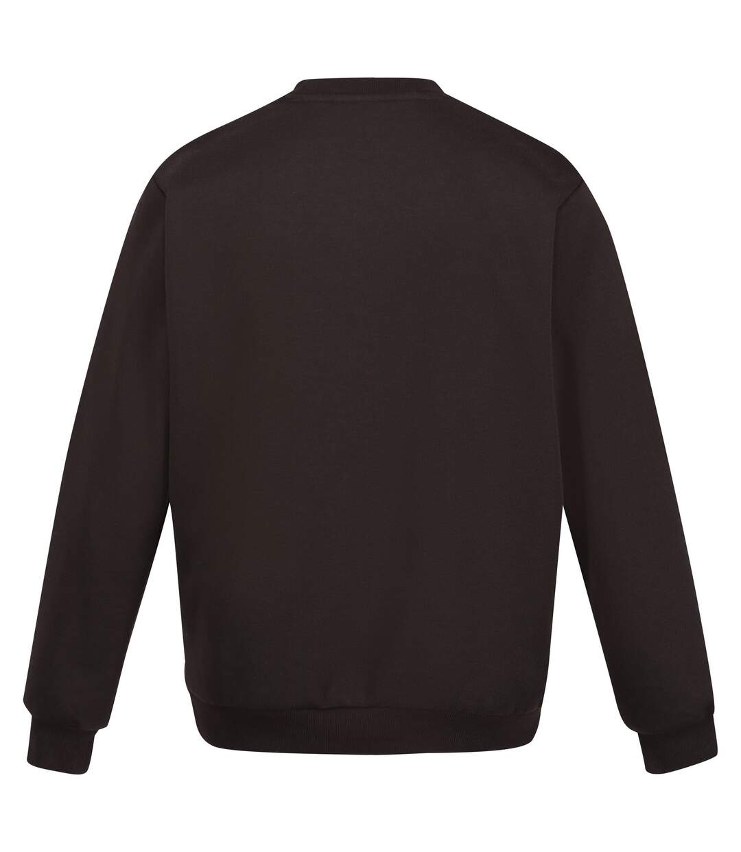 Mens crew neck sweatshirt black Regatta Professional-2