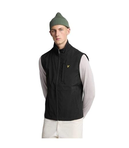 Mens Softshell Lightweight Gilet Black Lyle & Scott