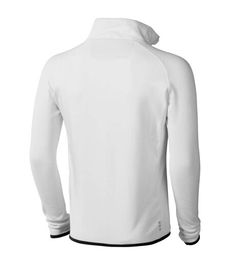 Mens brossard micro fleece white Elevate