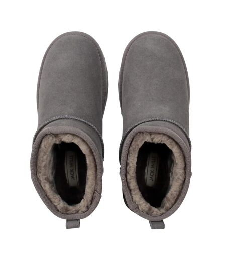 Bottes Coupe Confortable Femme Gris Jack Wills