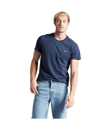 T-shirt Motif/style Aile De Chauve-souris Et Logo Original Homme Bleu Marine Levis